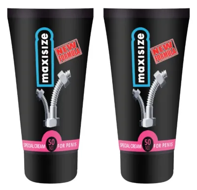 Maxisize Erkek Masaj Kremi 50 ml x2