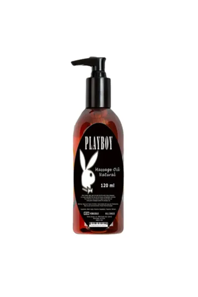 Playboy Natural Vücut Masaj Yağı 120 ml x4