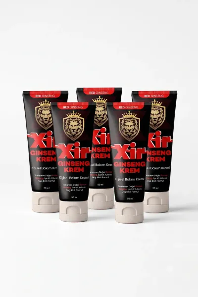 Xir Red Ginseng Kişisel Bakım Kremi 50 ml 4 Adet