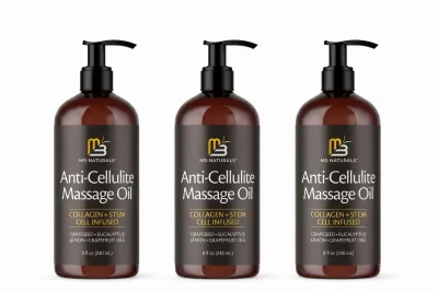 M3 Naturals Kolajen İçerikli Vücut Bakım ve Masaj Yağı 240 ml x3