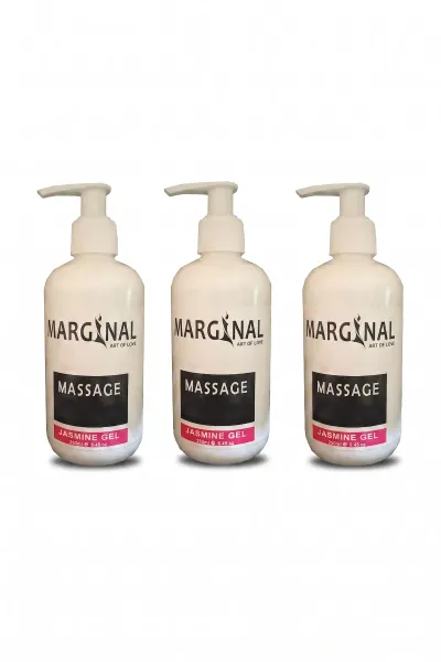 Marginal Jasmine Vücut Masaj Jeli 250 ml 3'lü
