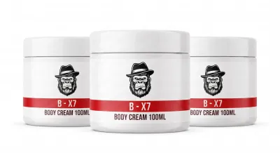 B-X7 Body Cream Vücut Bakım Kremi 100 ml 3'lü Set