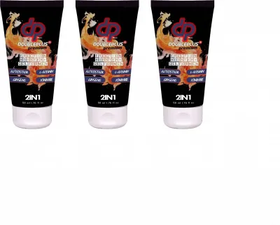 DoublePlus Erkek Masaj Kremi 2'si 1 Arada 50 ml x3
