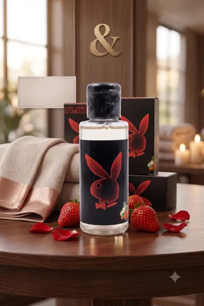 Playboy Çilek Aromalı Vücut Masaj Yağı 50 ml