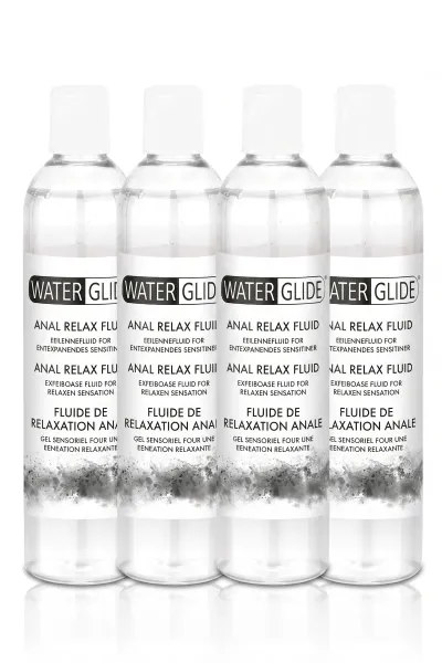 Water Glide Anal Su Bazlı Kayganlaştırıcı Jel 400 ml x 4