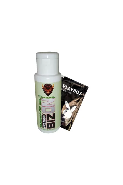 Premium Bizo Masaj Yağı ve Tamamlayıcı Bakım Seti 2 Parça 60 ml