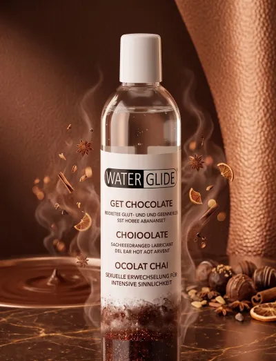 Water Glide Chocolate Su Bazlı Kayganlaştırıcı Jel 400 ml