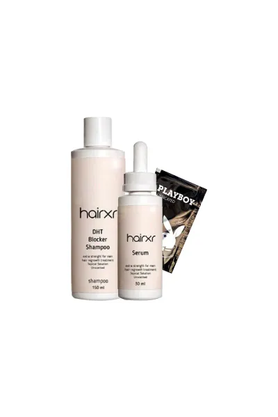 HairXR DHT Blocker Şampuan 150 ml + Saç Serumu 30 ml Bakım Seti