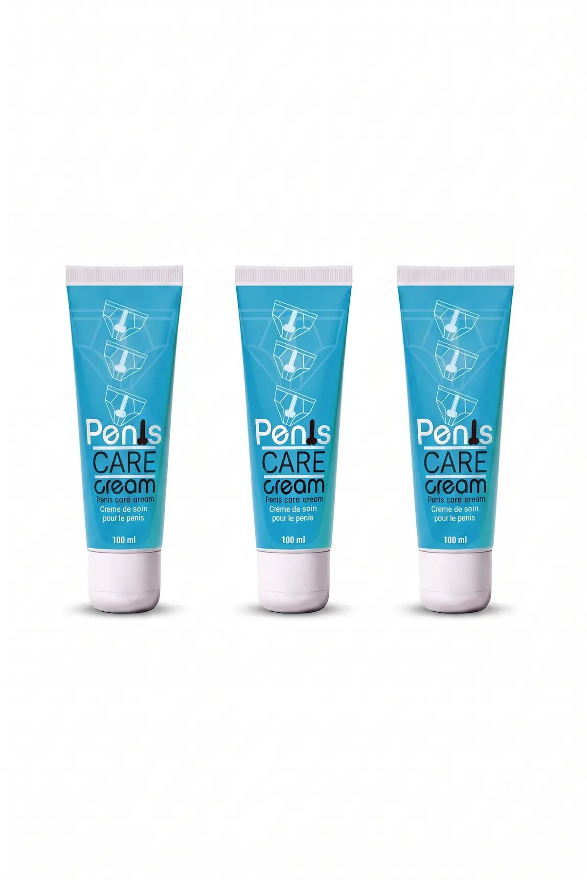 Penis Care Cream Erkek Kişisel Bakım Kremi Günlük Cilt Bakımı 100 ml x3