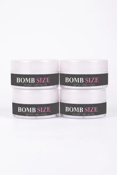 Bomb Size Göğüs ve Dekolte Bakım Kremi 100 ml x4