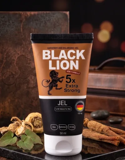 Black Lion Erkeklere Özel Masaj Jeli 50 ml