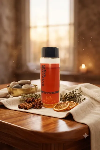HOT Active Warming 200 ml Isıtıcı Etkili Vücut Masaj Yağı