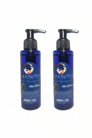 Mint Passion Aromalı Vücut Masaj Yağı 125 ml Cilt Bakım ve Masaj Yağı x4