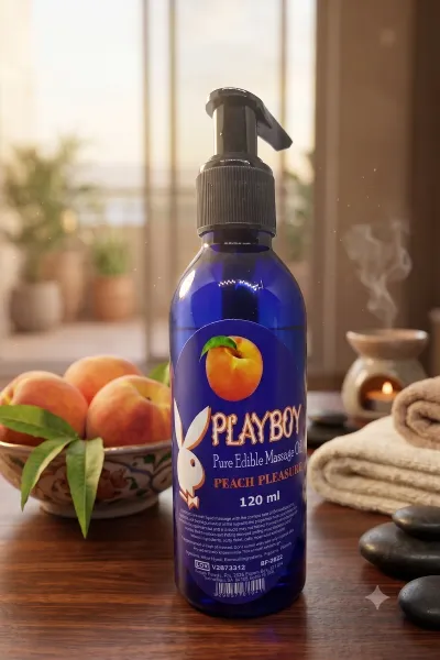 Playboy Şeftali Aromalı Vücut Masaj Yağı 120 ml