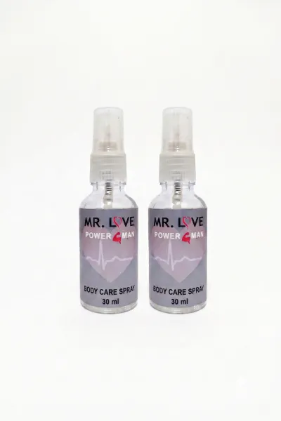 Mr. Love Power Man Vücut Spreyi 30 ml x2