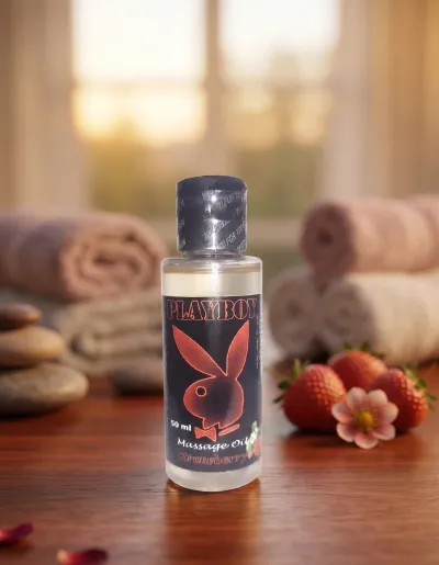 Playboy Çilek Aromalı Vücut Masaj Yağı 50 ml