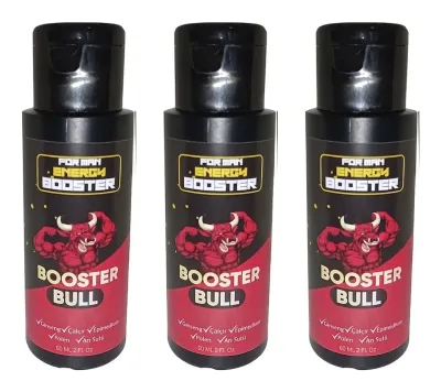 Booster Bull Erkek Masaj Jeli 60 ml x3 Bitkisel İçerikli