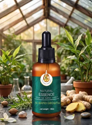 Natural Ginger 30 ml Zencefil İçerikli Saç Bakım Serumu – Besleyici Saç Bakımı