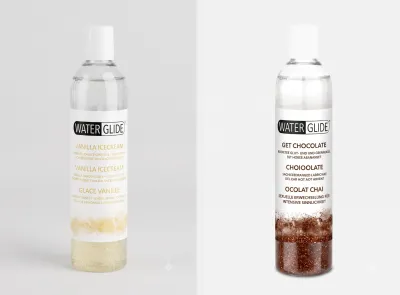 Water Glide Vanilya ve Çikolata Su Bazlı Kayganlaştırıcı Jel Seti 2 x 400 ml