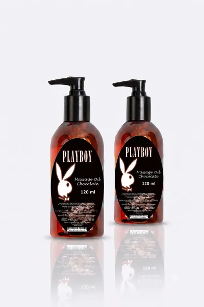 Playboy Çikolata Aromalı Masaj Yağı 120 ml x2