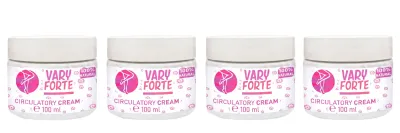 Vary Forte Bacak Bakım ve Vücut Masaj Kremi 100 ml x4