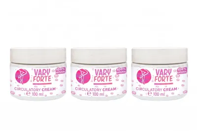 Vary Forte Bacak Bakım ve Vücut Masaj Kremi 100 ml x3