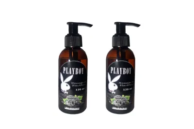 PLAYBOY Böğürtlen Aromalı Masaj Yağı 120 ml x2