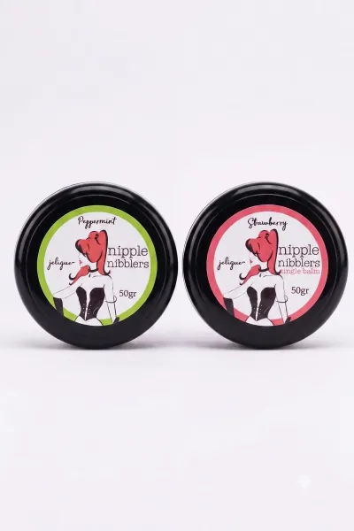 Jelique Göğüs Ucu Bakım Balsamı 2'li Set 50 gr Çilek ve Nane Aromalı