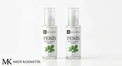 Penis Masaj Kremi 125 ml Vücut Bakım Kremi 2 Adet