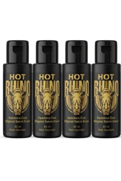 Hot Rhino Kadınlara Özel Bölgesel Bakım Kremi 60 ml x4