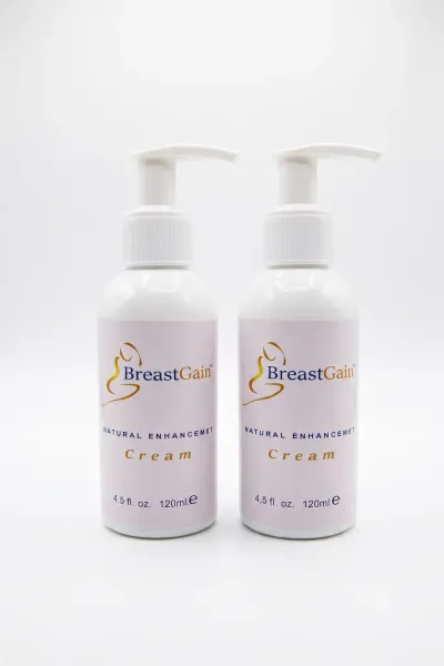 BreastGain Göğüs ve Dekolte Bakım Kremi 120 ml 2 Adet