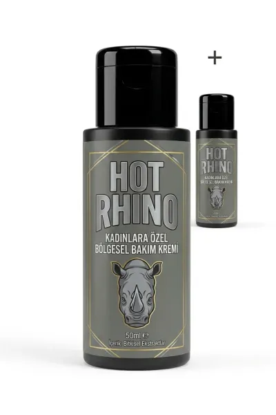 Hot Rhino Kadınlara Özel Bölgesel Bakım Kremi 60 ml x2