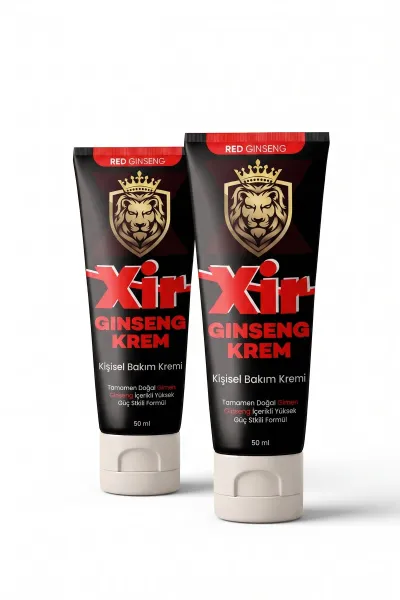 Xir Red Ginseng Kişisel Bakım Kremi 50 ml x2
