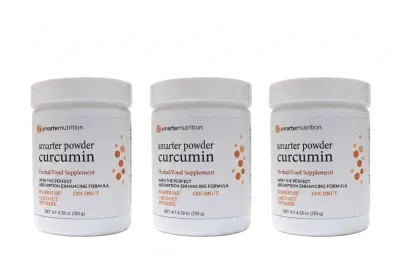 Smarter Nutrition Curcumin Zerdeçal Karabiber Hindistan Cevizi 130 g x3