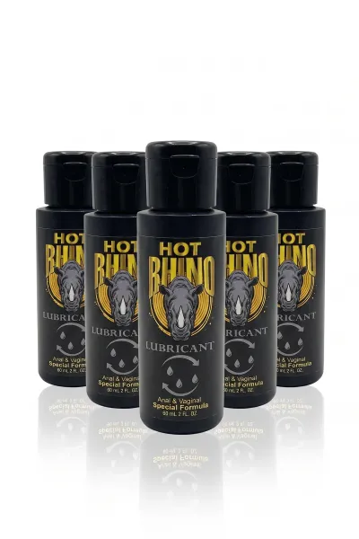 Hot Rhino Su Bazlı Kayganlaştırıcı Jel 60 ml x4