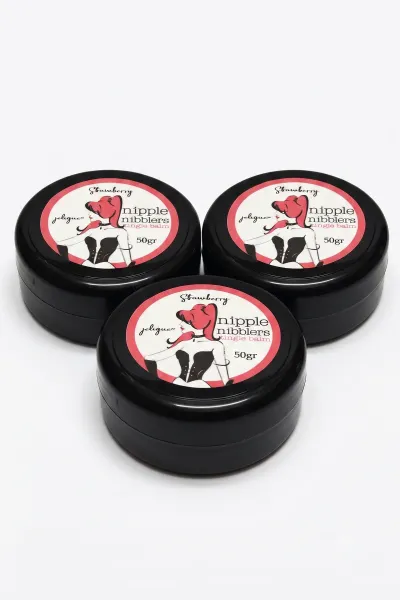 Jelique Çilek Aromalı Göğüs Ucu Bakım Balsamı 50 gr x3