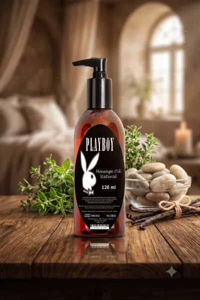 Playboy Natural Vücut Masaj Yağı 120 ml