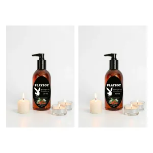 Playboy Çilek Aromalı Vücut Masaj Yağı 120 ML x2