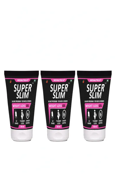 Medinutrica Super Slim Vücut Bakım ve Masaj Jeli 50 ml x3