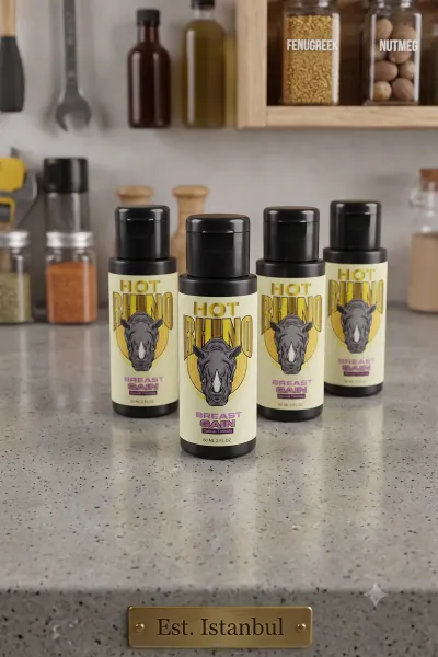 Hot Rhino Göğüs ve Dekolte Bakım Kremi 60 ML x4