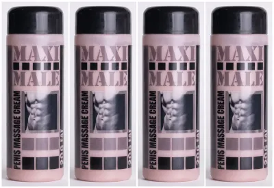 Maxi Male Erkek Masaj Kremi 200 ml x4