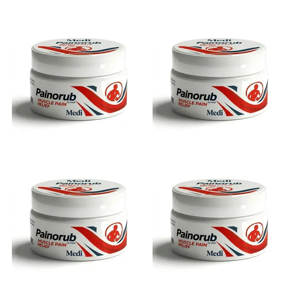 Painorub Cilt Bakım Kremi 50 ML Günlük Kullanıma Uygun Bakım Kremi x4