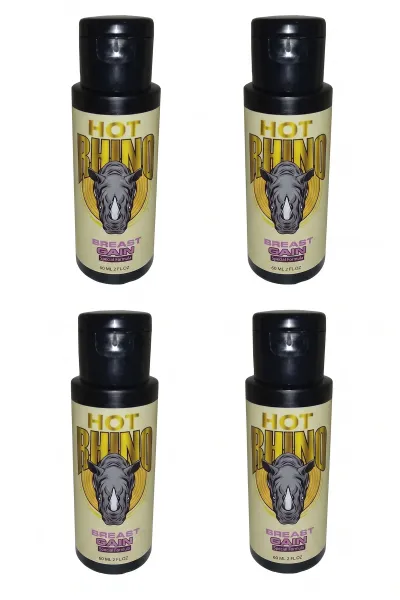 Hot Rhino Göğüs ve Dekolte Bakım Kremi 60 ml x4