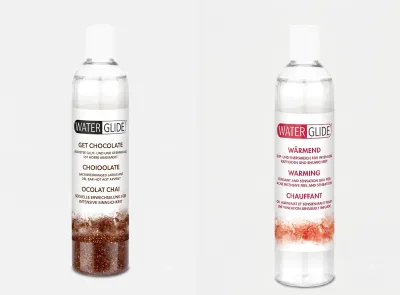 Water Glide Chocolate ve Warming Su Bazlı Kayganlaştırıcı Jel Seti 2 x 400 ml