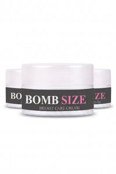 Bomb Size Göğüs ve Dekolte Bakım Kremi 100 ml x3