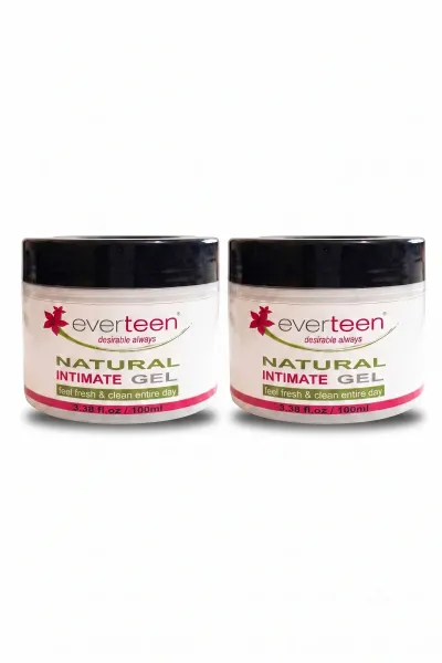 Everteen Natural Intimate Gel Hassas Bölge Temizlik Jeli 100 ml 2 Adet