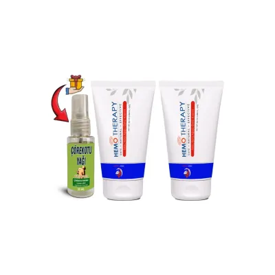 Hemo Therapy İskoç Karaağaç Özlü Bakım Kremi 50 ml + Çörekotu Yağı 30 ml