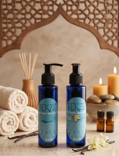 Rekze Kayganlaştırıcı Masaj Jeli Sade ve Vanilya Aromalı 150 ml