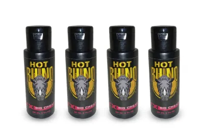 Hot Rhino Erkek Masaj Kremi 60 ml x4