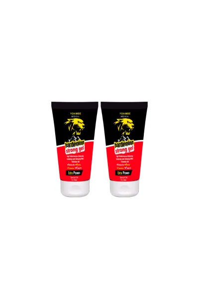 Yohimbe Özlü Erkek Masaj Jeli Hafif Dokulu 50 ml x 2